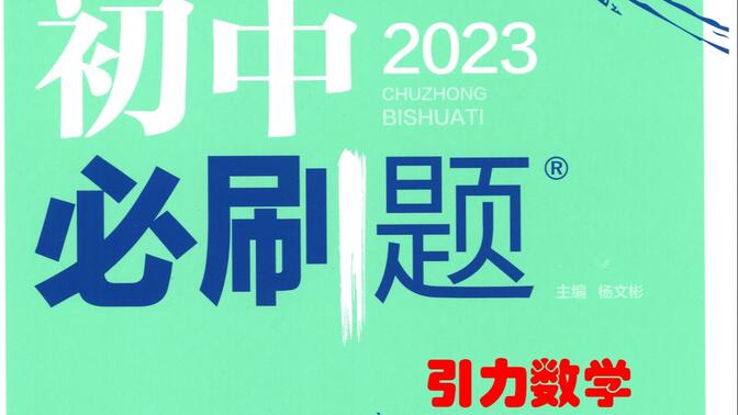 2023版初中必刷题八年级上人教版数学习题详解